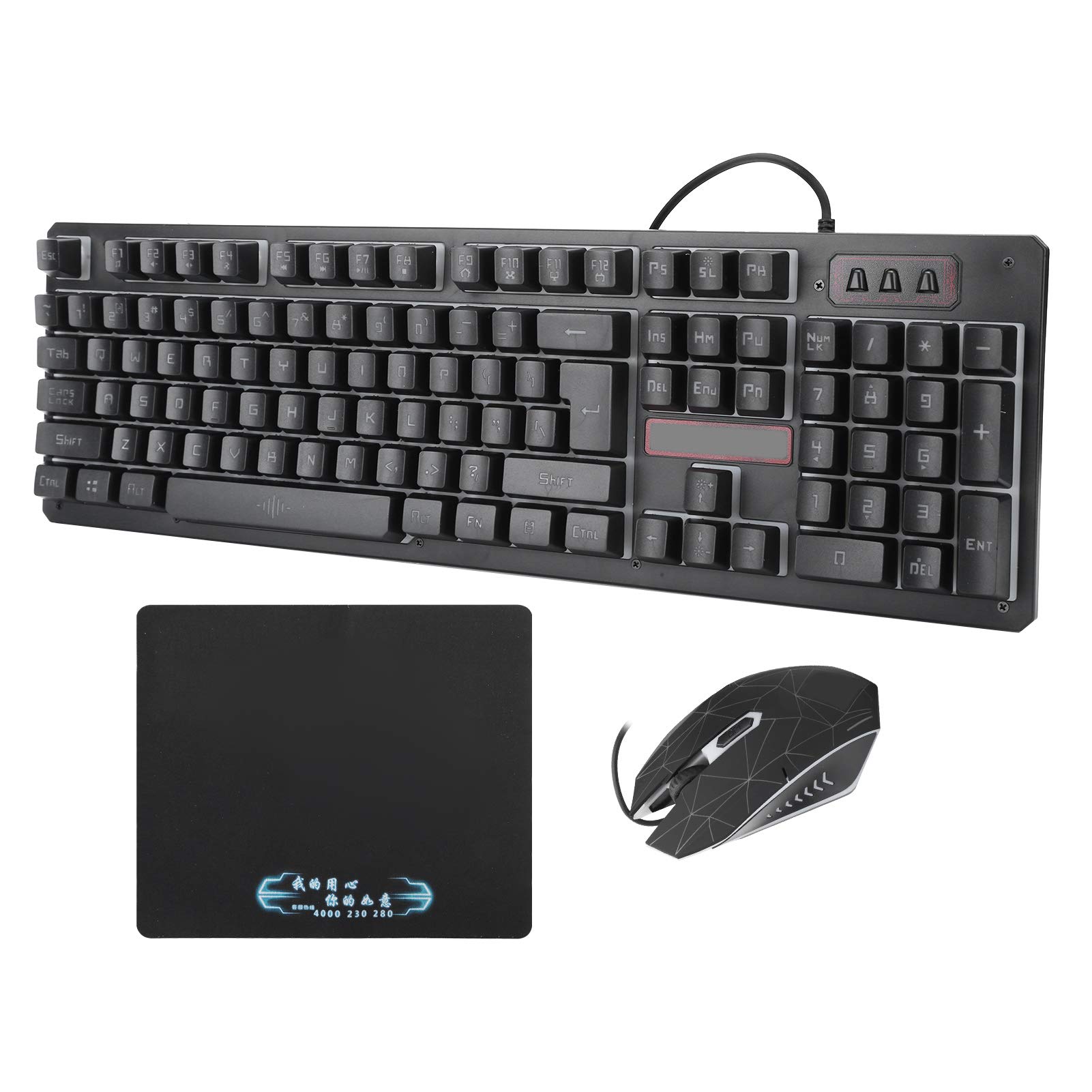Amazon | 75度斜め角度ベースゲーミングマウス、キーボードマウス